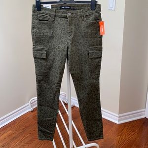 NWT Joe Fresh Cheetah Cargo Pants